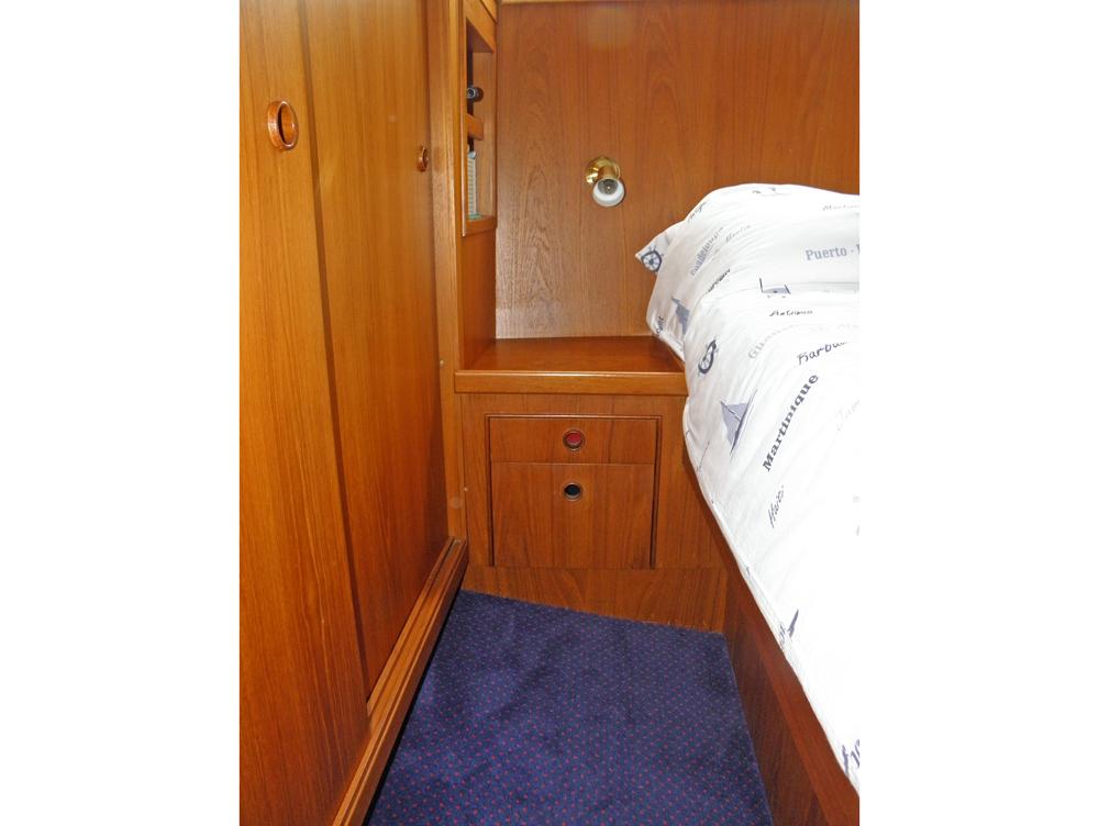 Achterkajuit, Accommodatie